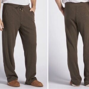 UGG Mens Brown COLTON lounge straight leg fleece line sweat pants size XL